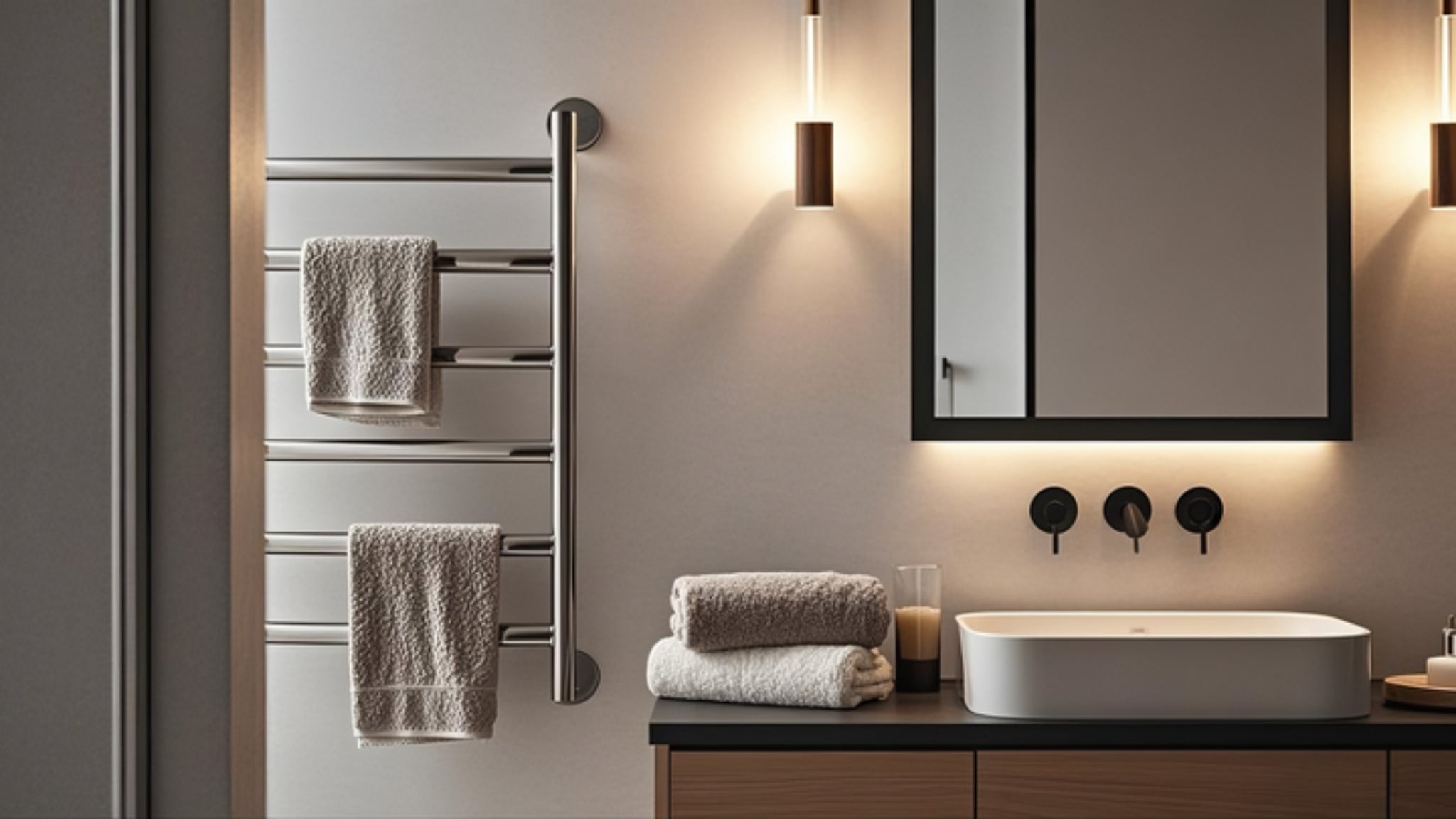 The Ultimate Guide to Elevating Your Bathroom Experience With Towel Warmers - AquivaCoast Showers