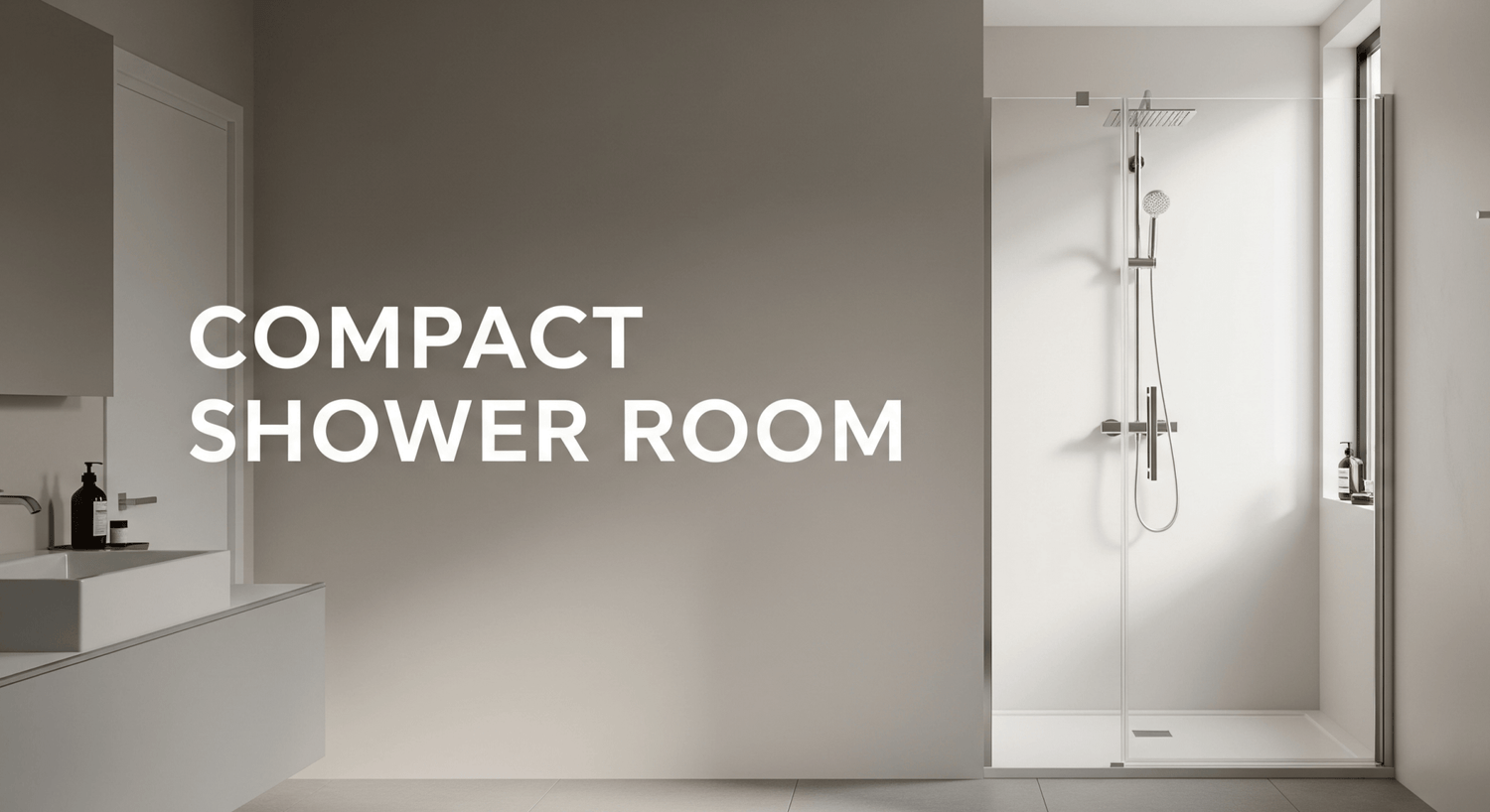 The Compact Bathroom Solution: Understanding Swing Shower Doors - AquivaCoast Showers