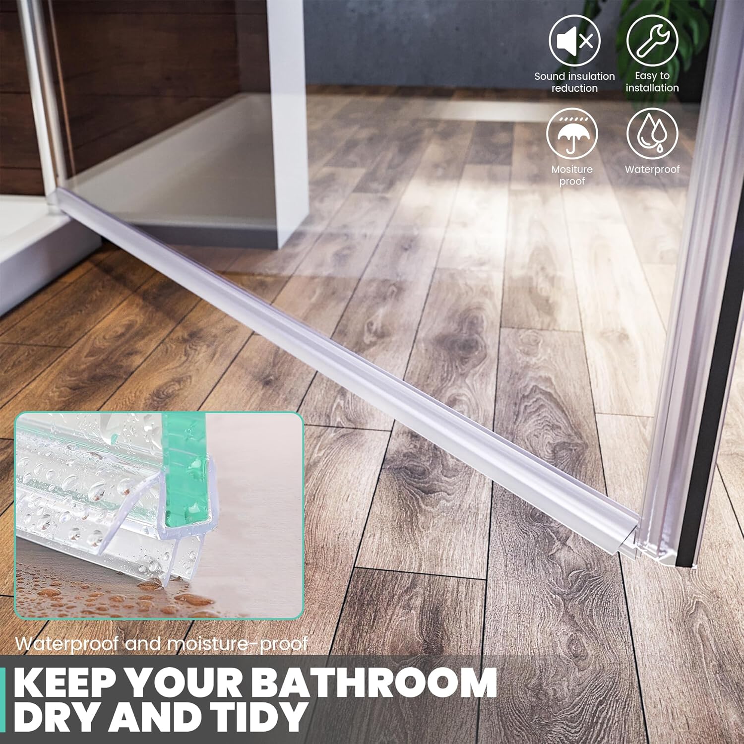 Shower Door Bottom Seal JT1-5