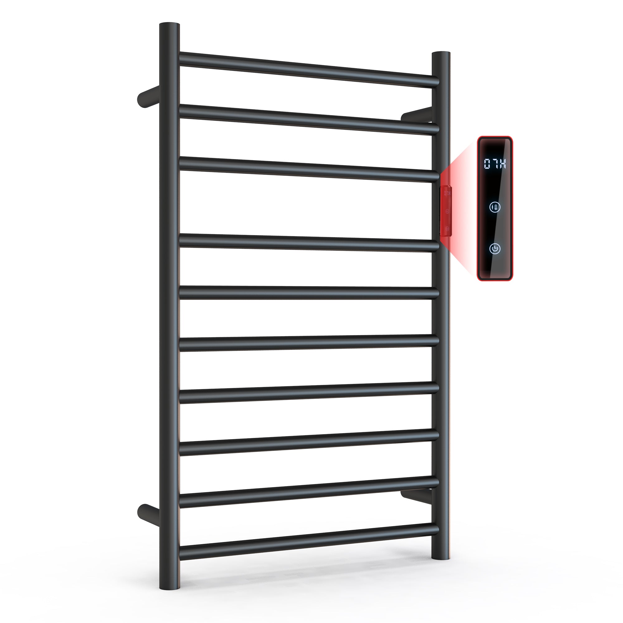 10 - Bar Round Towel Warmer AT5 - Towel Warmer - AquivaCoast Showers - Towel Warmer -
