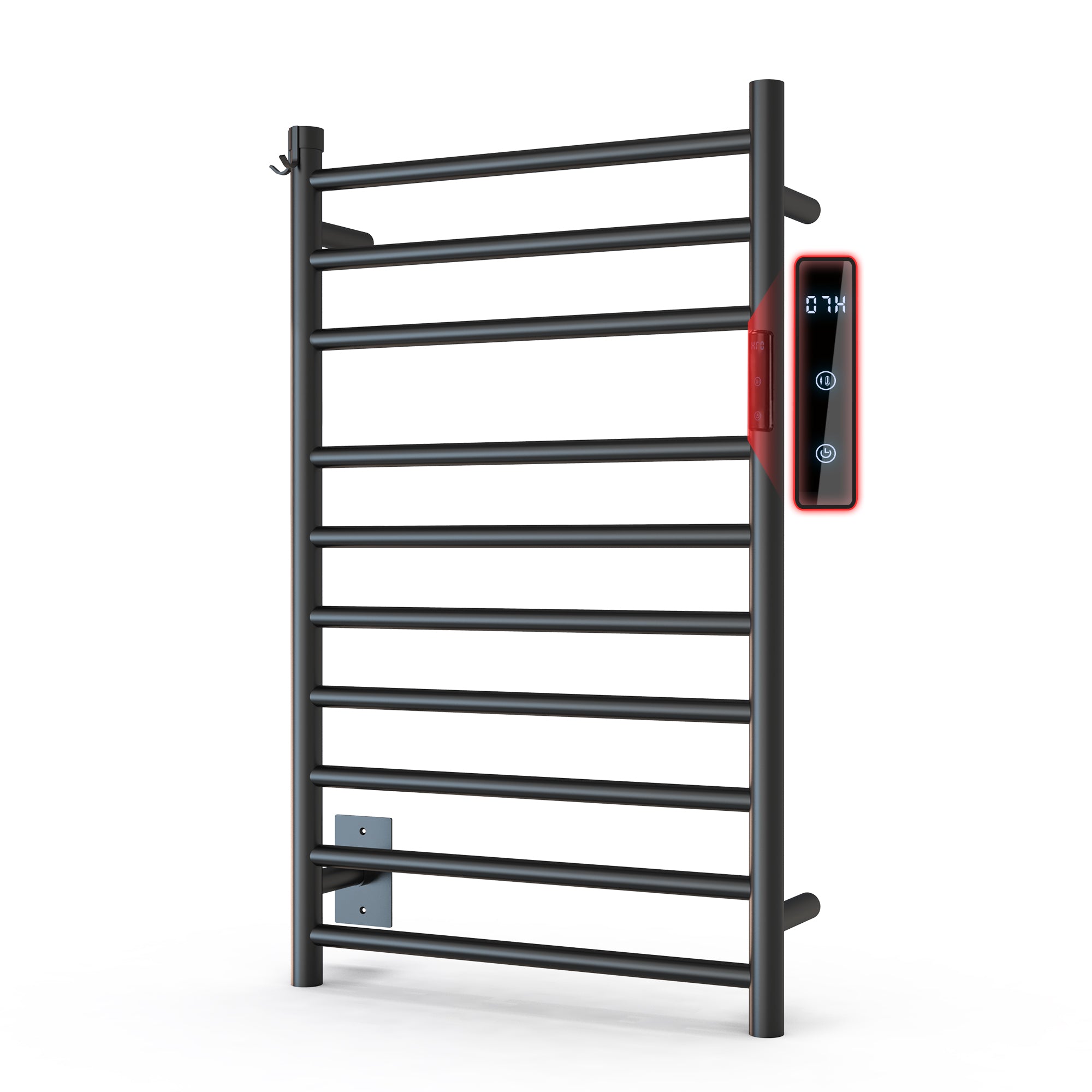 10 - Bar Round Towel Warmer AT6 - Towel Warmer - AquivaCoast Showers - Towel Warmer -