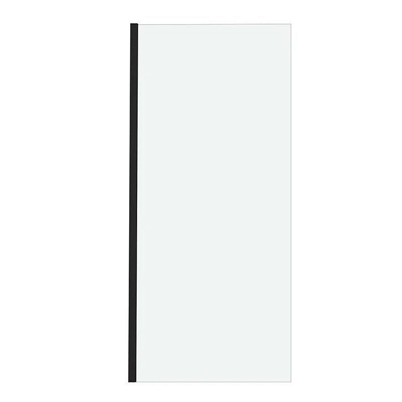 34" x 74" Frameless Shower Scree Meteor X13 #Color_Matte Black