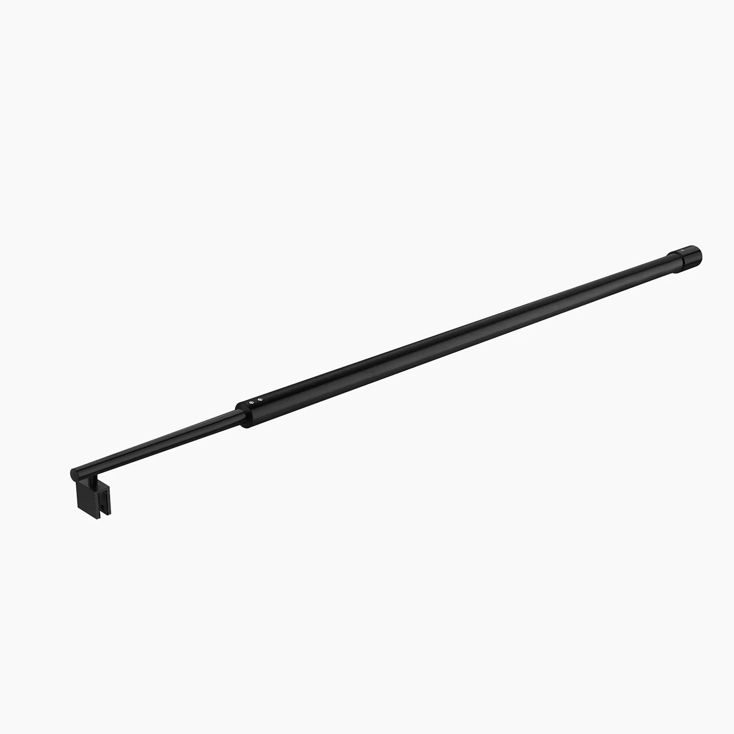 Wall-to-Glass Support Bar Wall-to-Glass Support Bar LG1-4 (Matte Black) - AquivaCoast #Color_Matte Black