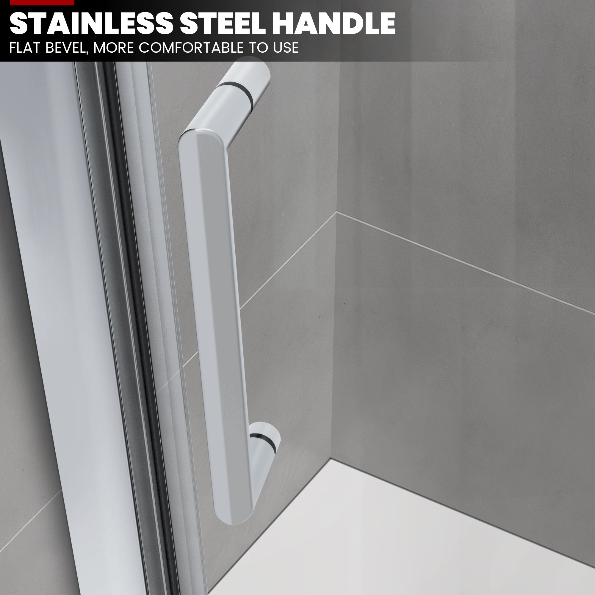 57.4"-59" x 60" Framed Sliding Tub Door Glide A4 #Color_Chrome