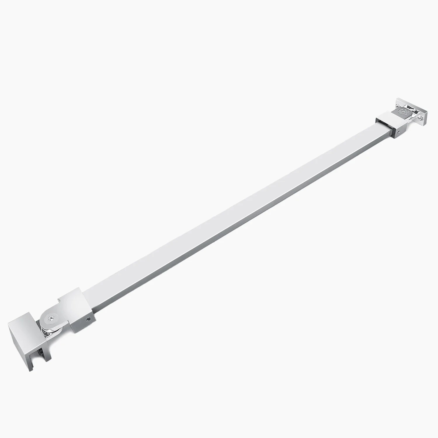 Wall-to-Glass Support Bar Wall-to-Glass Support Bar LG1-1 (Silver) - AquivaCoast #Color_Silver