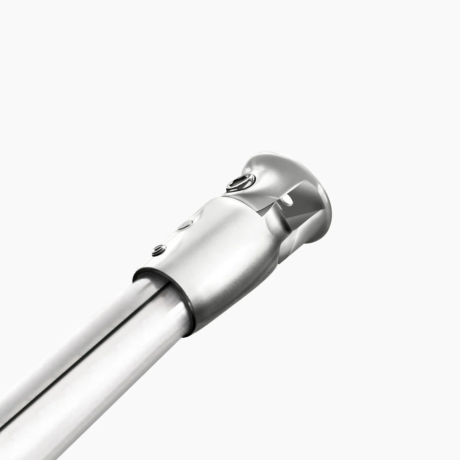 Wall-to-Glass Support Bar Wall-to-Glass Support Bar LG1-2 (Brushed Silver) - AquivaCoast #Color_Brushed Silver