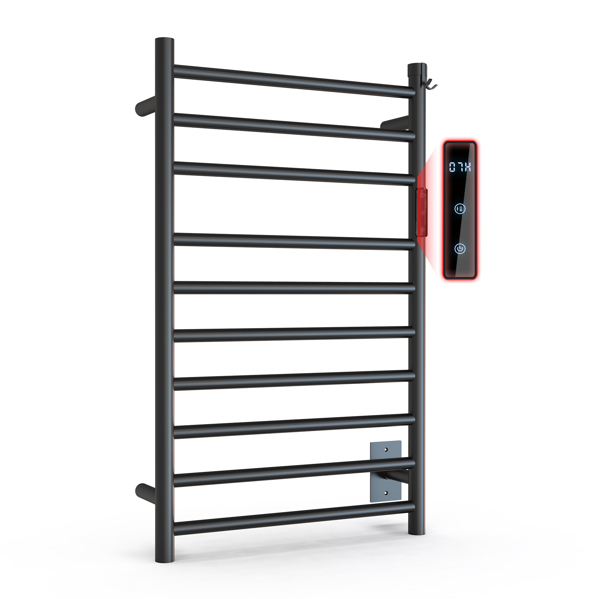 10 - Bar Round Towel Warmer AT6 - Towel Warmer - AquivaCoast Showers - Towel Warmer -