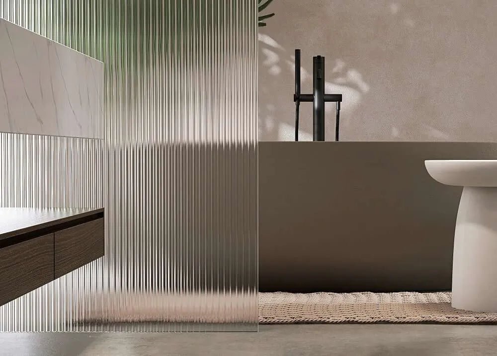 Fluted Glass: Give Your Home That Chic Ins Vibe - AquivaCoast