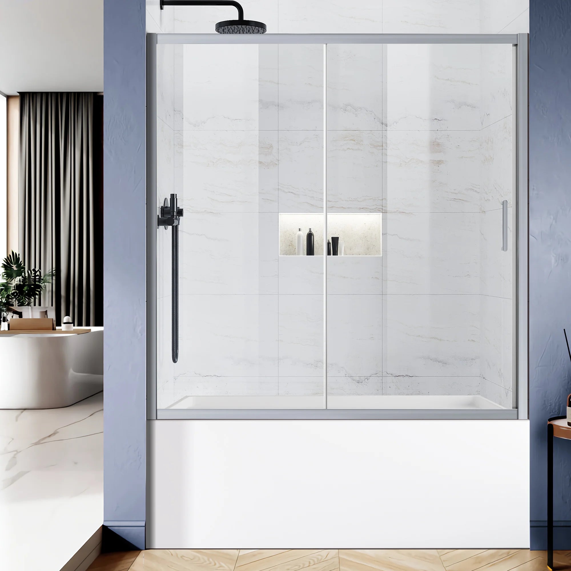 Bathtub Door Glide A4 - AquivaCoast