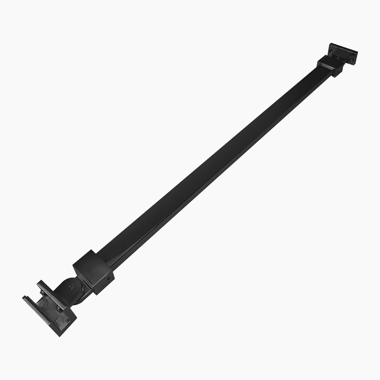 Wall-to-Glass Support Bar Wall-to-Glass Support Bar LG1-1 (Matte Black) - AquivaCoast