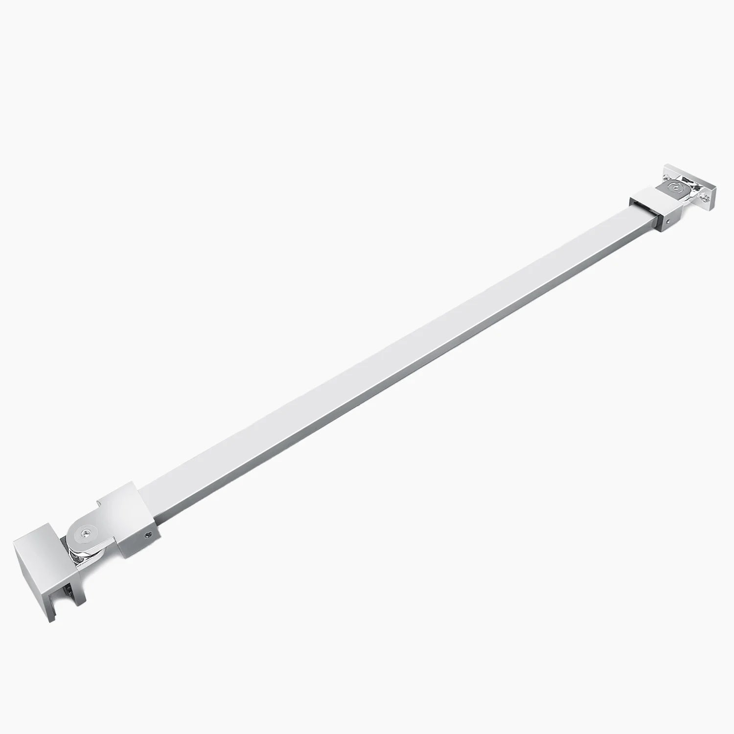 Wall-to-Glass Support Bar Wall-to-Glass Support Bar LG1-1 (Silver) - AquivaCoast