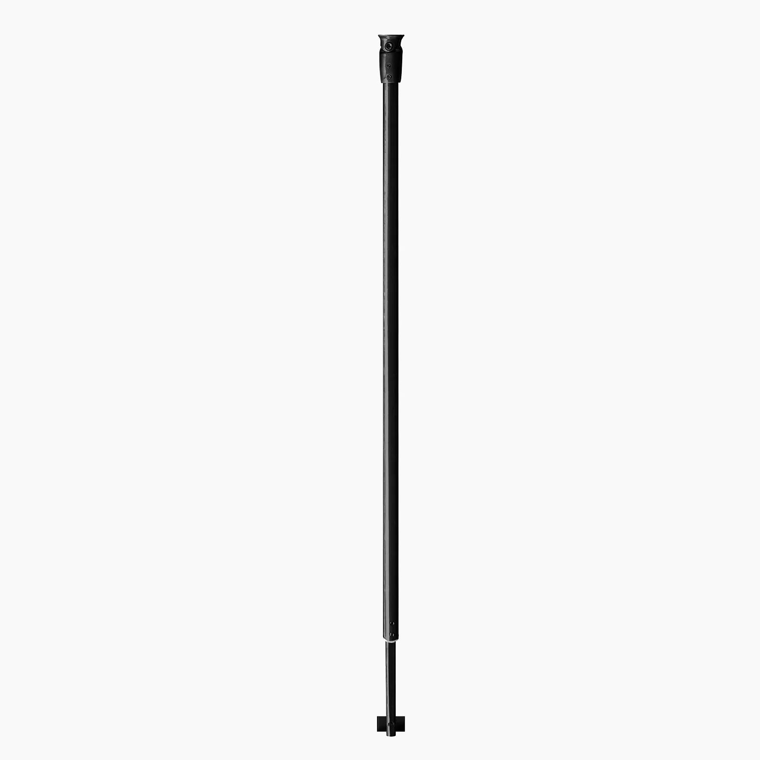 Wall-to-Glass Support Bar Wall-to-Glass Support Bar LG1-2 (Matte Black) - AquivaCoast